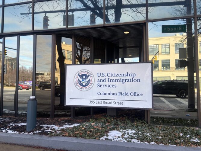 ICE detained more than 280 people in the central Ohio area during one week in Dec.